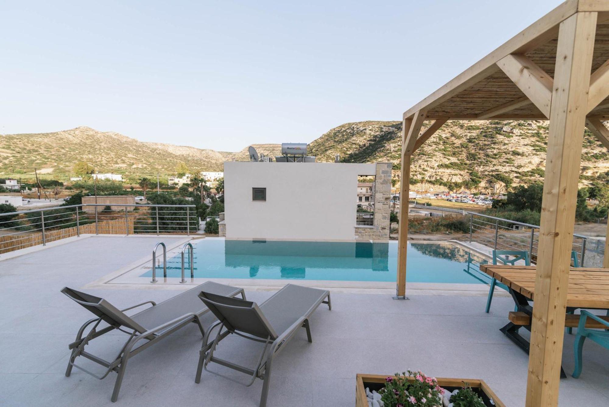 Luxury Villas Ammos In Style Matala Buitenkant foto