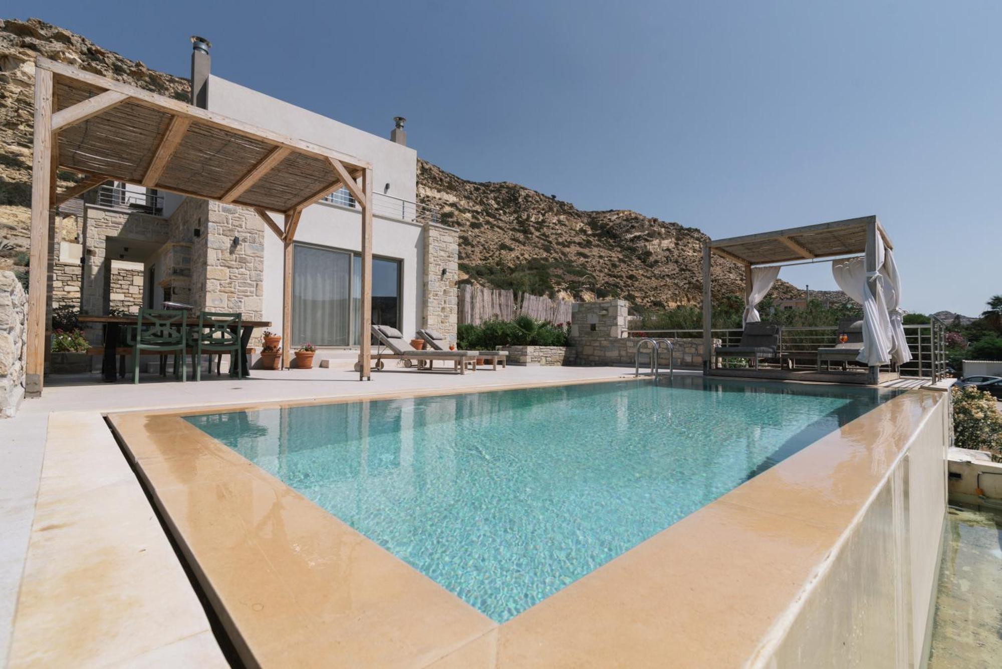 Luxury Villas Ammos In Style Matala Buitenkant foto