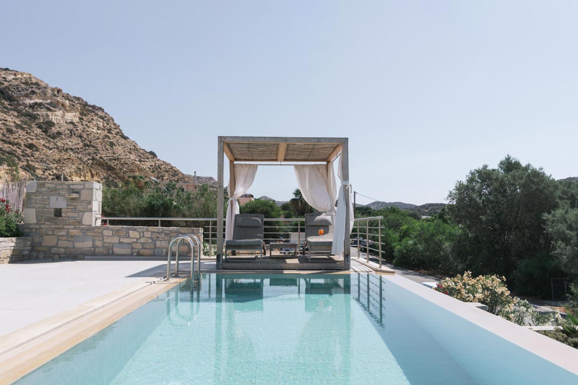 Luxury Villas Ammos In Style Matala Buitenkant foto