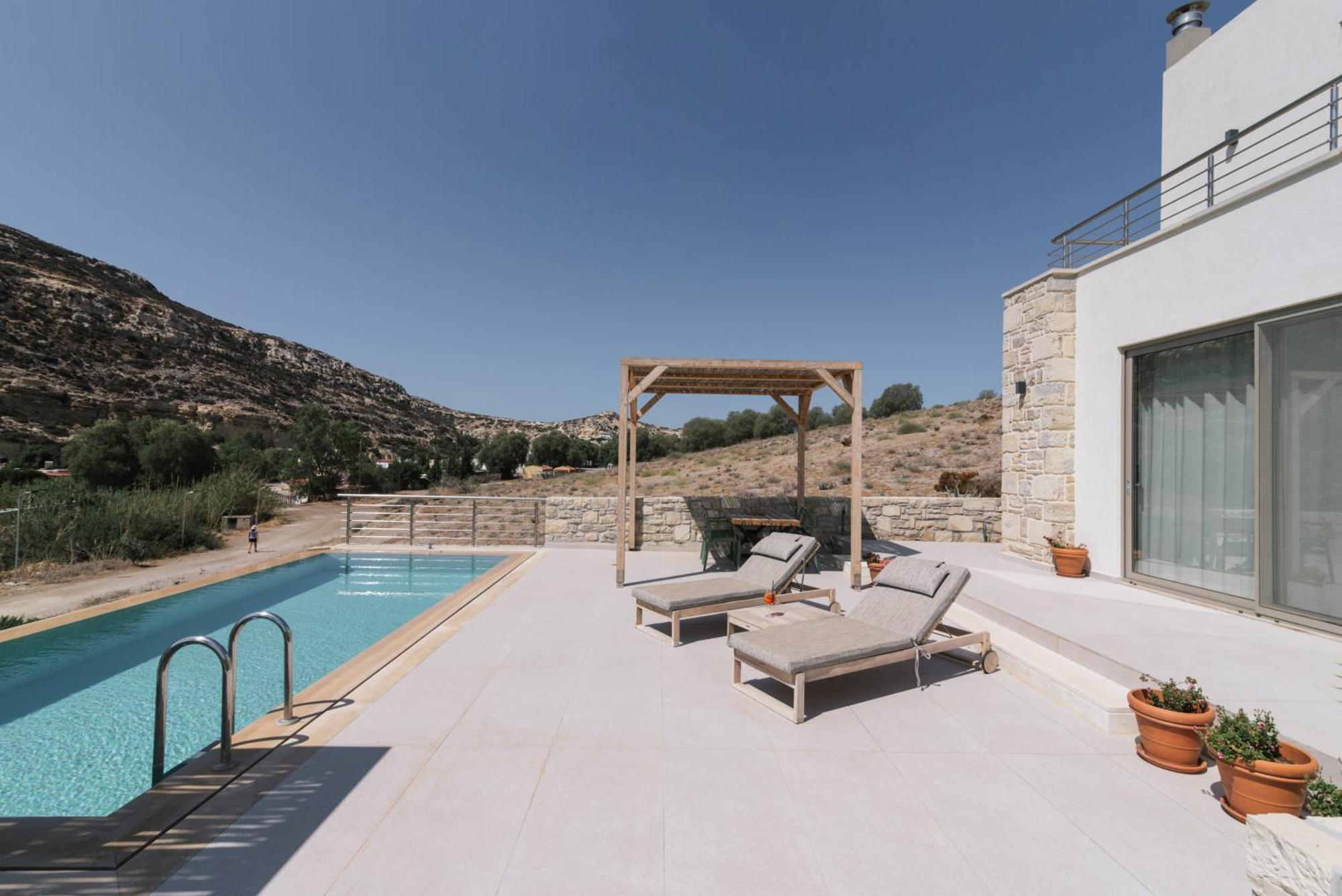 Luxury Villas Ammos In Style Matala Buitenkant foto