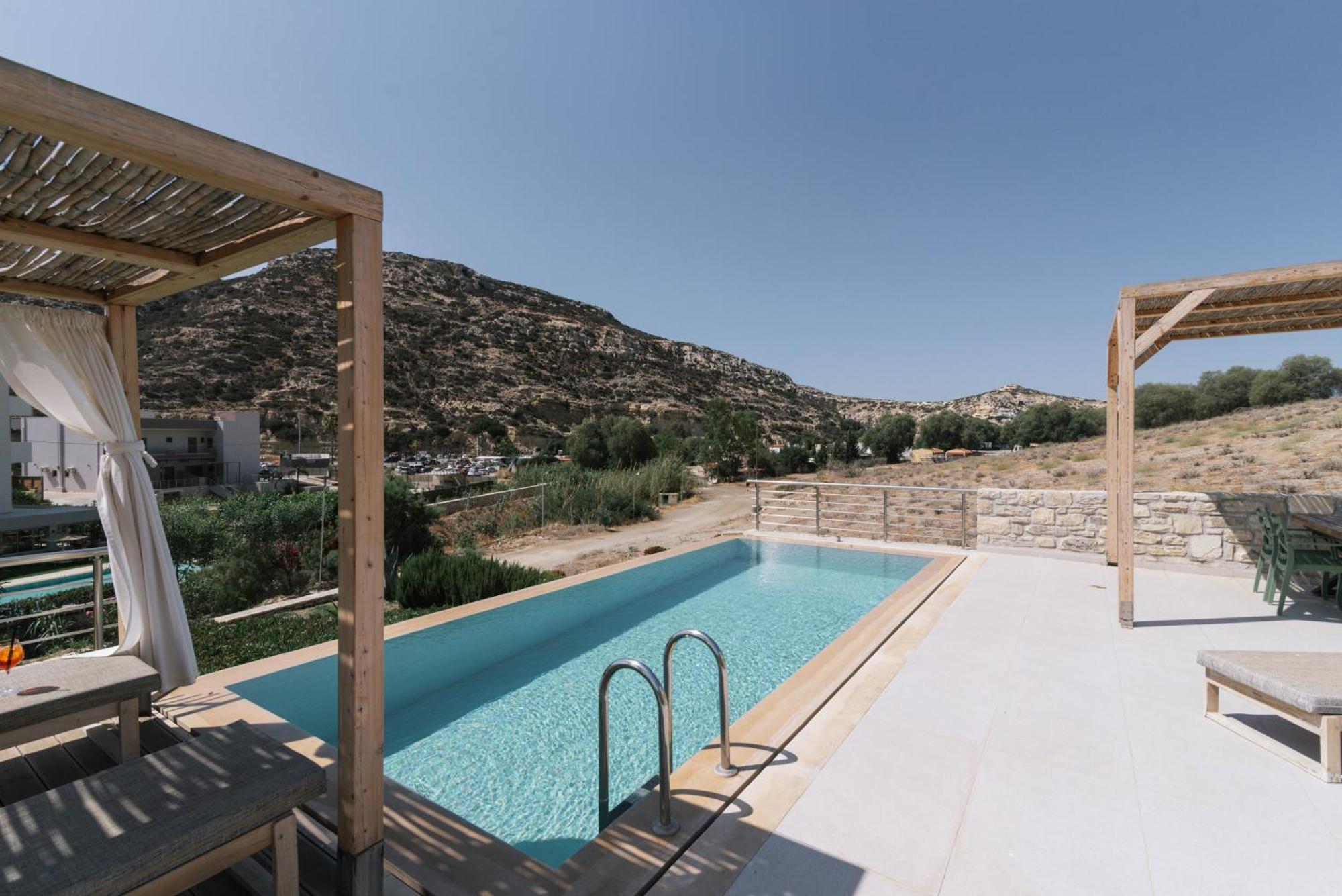 Luxury Villas Ammos In Style Matala Buitenkant foto