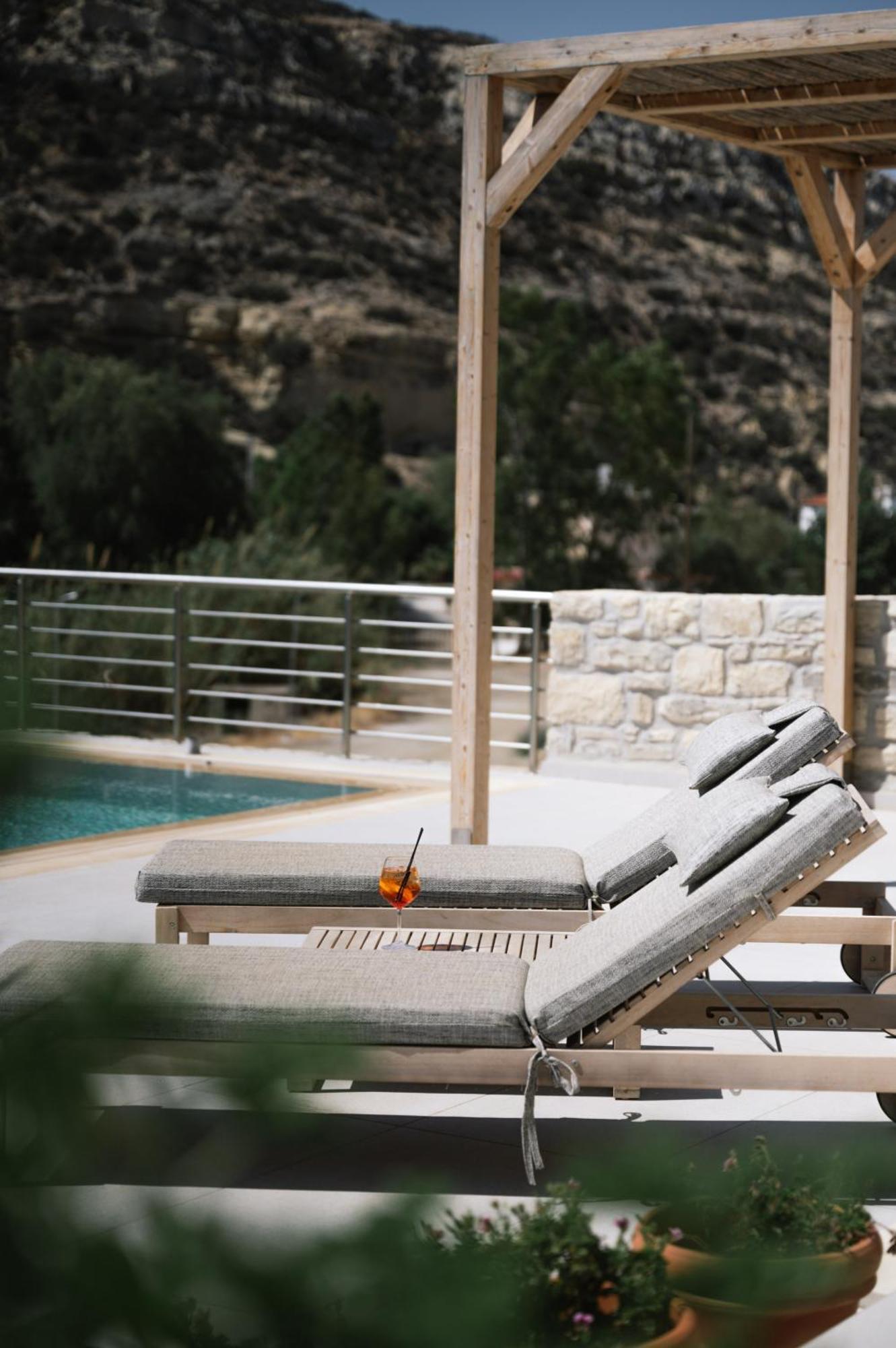 Luxury Villas Ammos In Style Matala Buitenkant foto