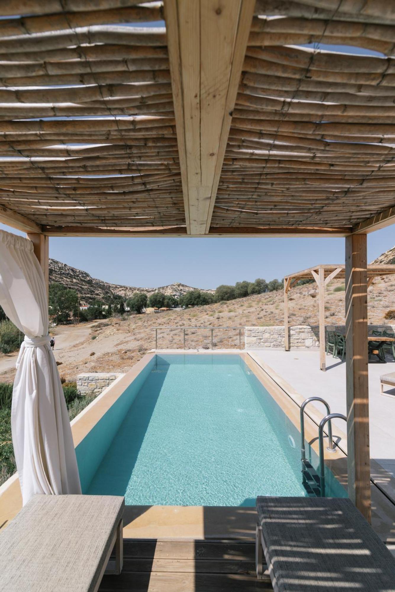Luxury Villas Ammos In Style Matala Buitenkant foto