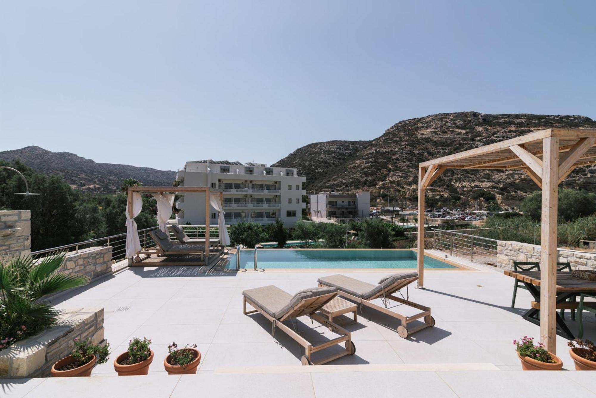 Luxury Villas Ammos In Style Matala Buitenkant foto